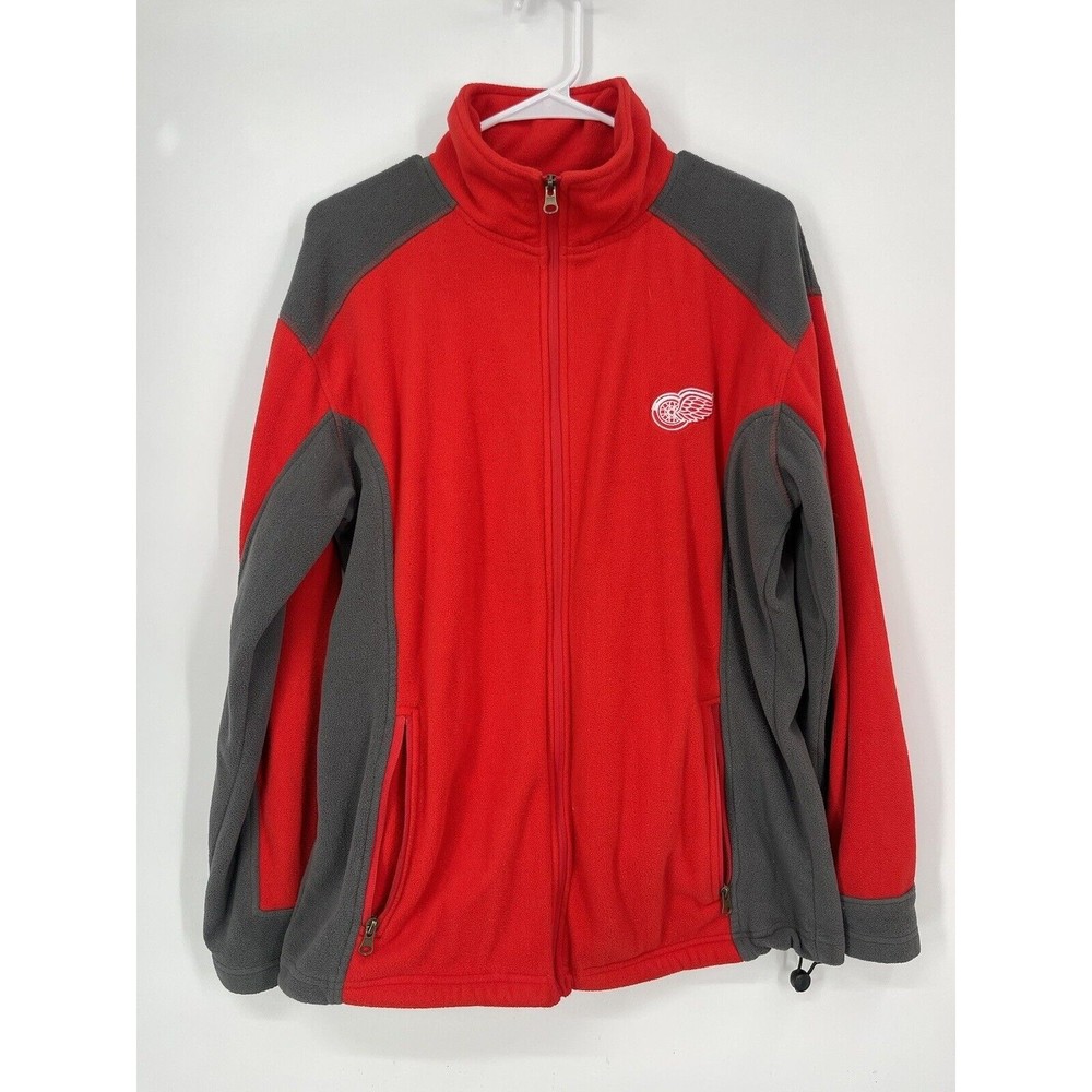 Detroit Red Wings NHL Official Licensed Hockey Fleece Jacket Size M